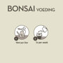 Pokon Bonsai Voeding instructie